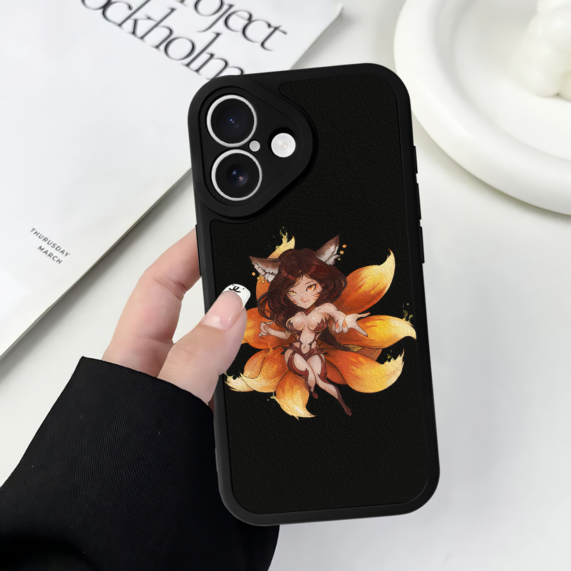 リーグ・オブ・レジェンド League of Legends LOL 【iPhone 16シリーズ対応】シリコンスマホケース（レザー調） 材質：シリコン